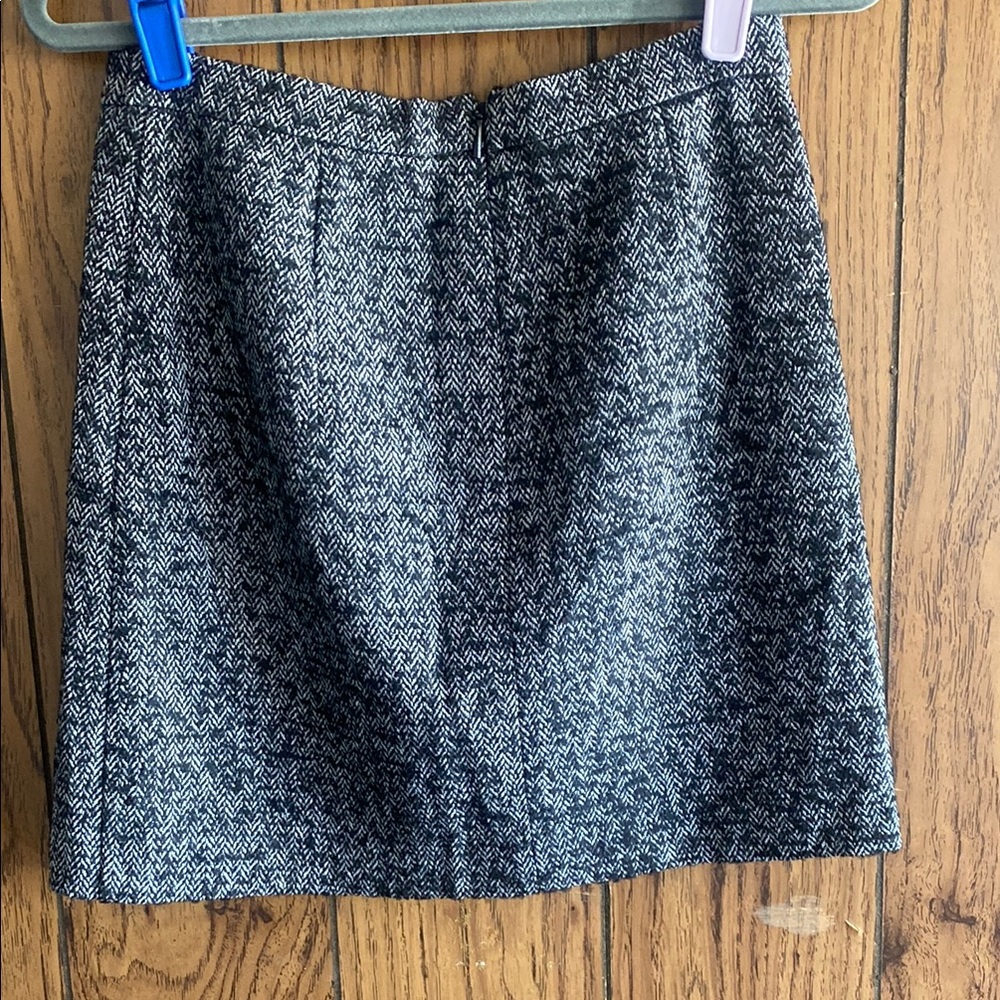 Mango Gray Pencil Mini Skirt for Work - Picture 3 of 4